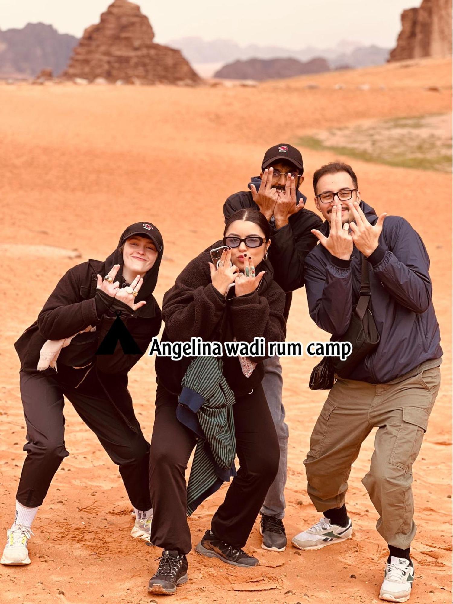 Angelina Wadi Rum Camp Ngoại thất bức ảnh