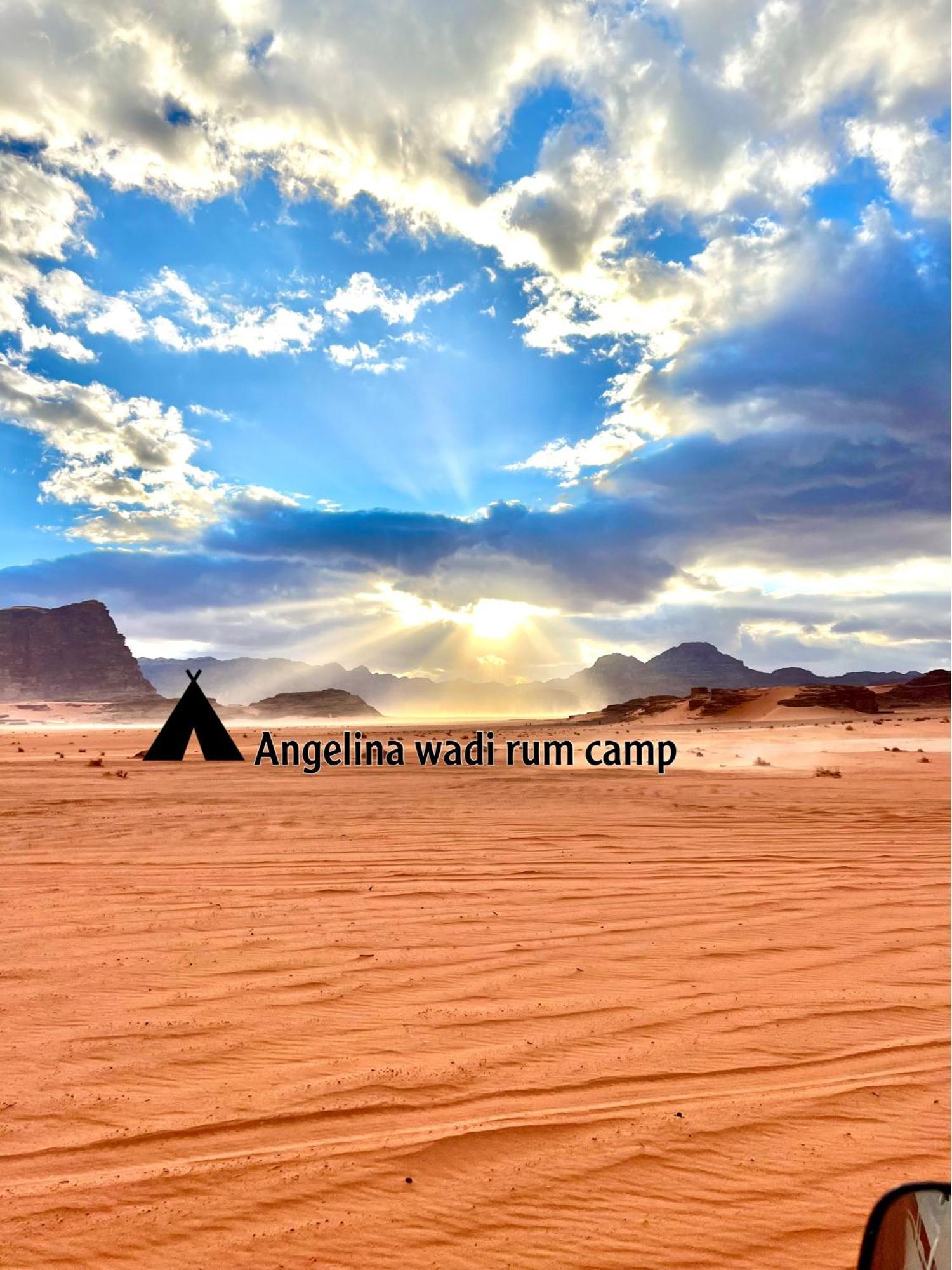Angelina Wadi Rum Camp Ngoại thất bức ảnh